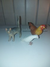 Masse Tiere Bauernhof  Hahn