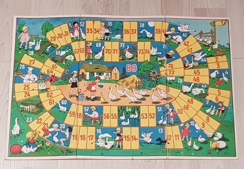 Alter spielplan gänsespiel - alter,
