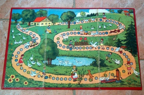 Alter spielplan gänsespiel - alter,