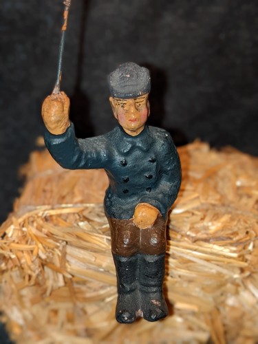 Kutscher bauer massefigur - kutscher,,